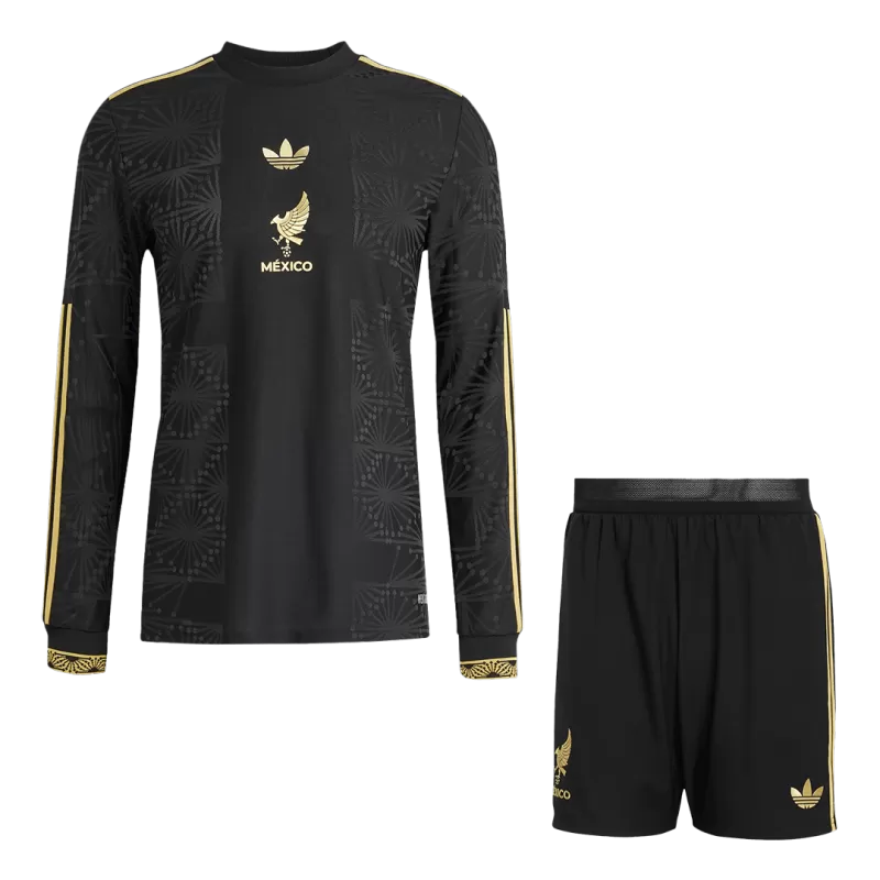 Player Version Mexico Third Away Long Sleeve Jerseys Kit 2025- Gold Cup Go Game Wear