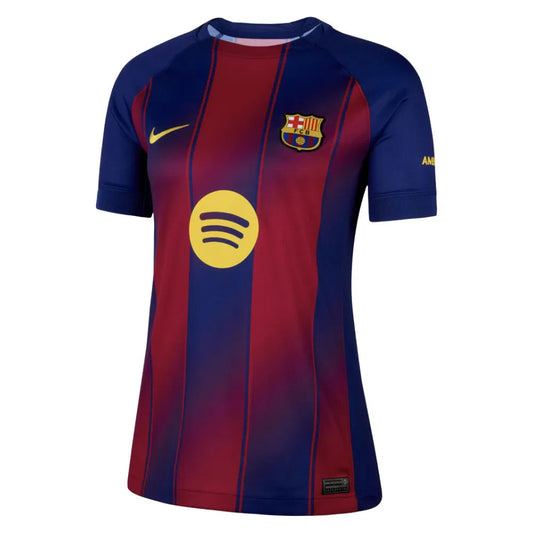 Women's Barcelona 2025/26 Home Soccer Jersey Go Game Wear